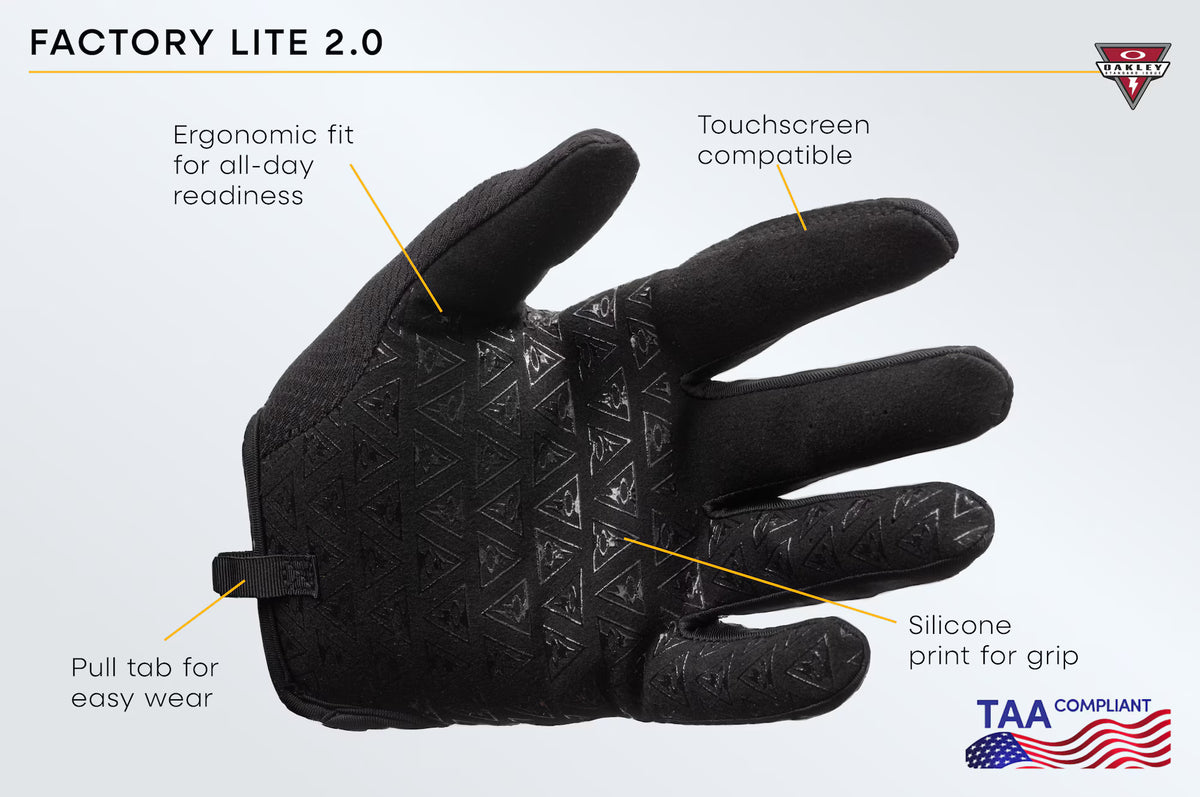 OAKLEY SI - Factory Lite 2.0 Glove [Black]