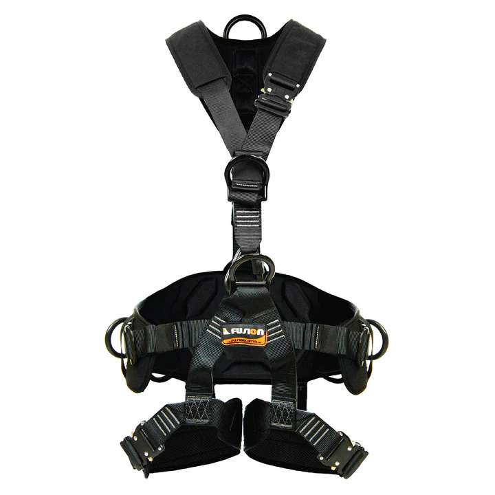 Fusion TAC-RESCUE Full Body 3D Harness [Black]