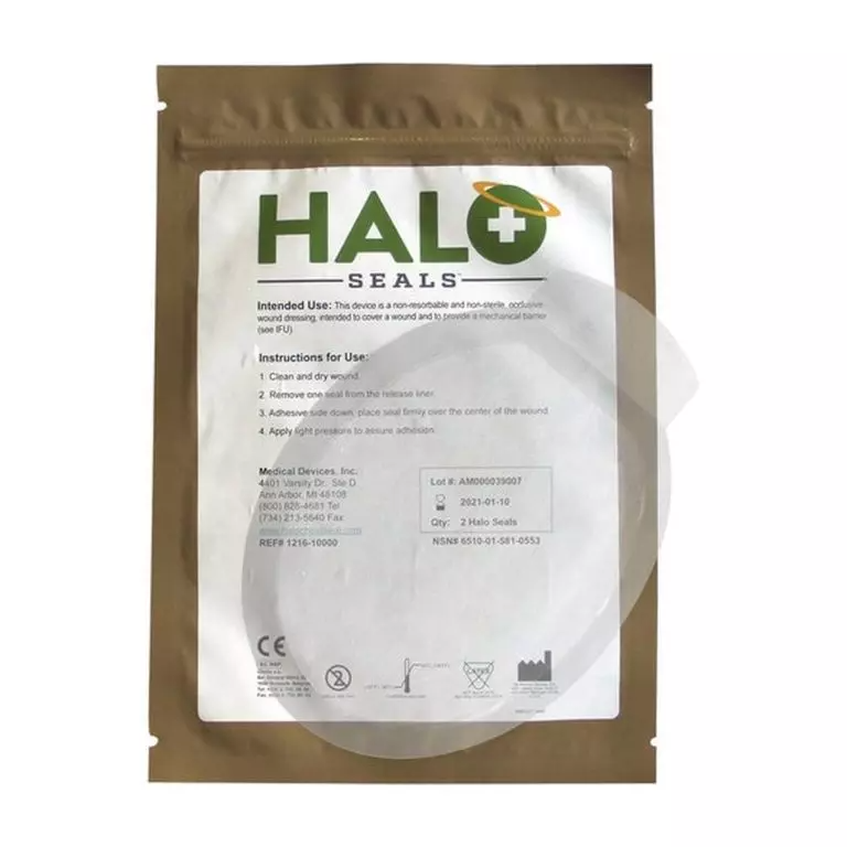 TacMed Solutions - Helo Chest Seal ( Non-Vented )
