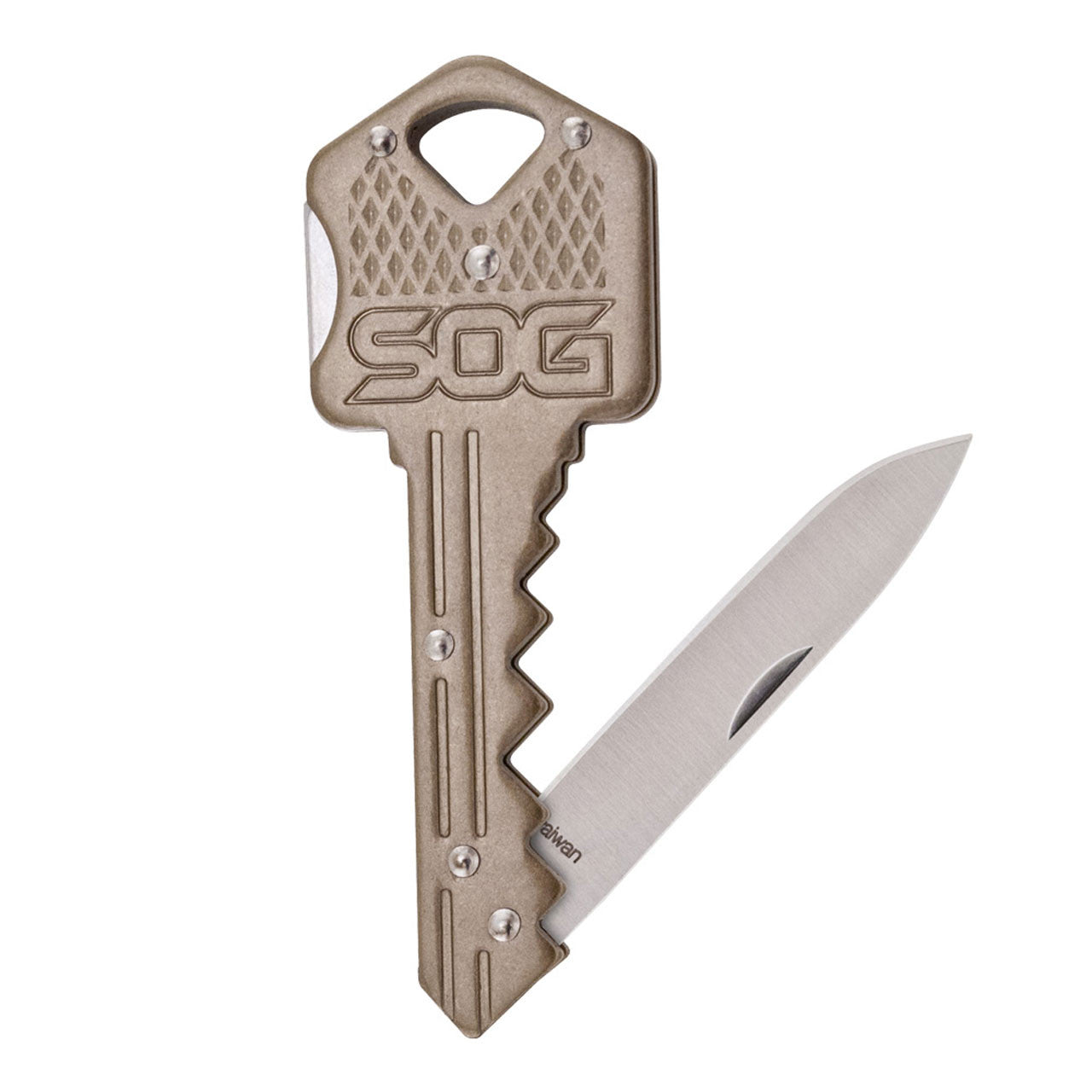 SOG Key Knife, Brass