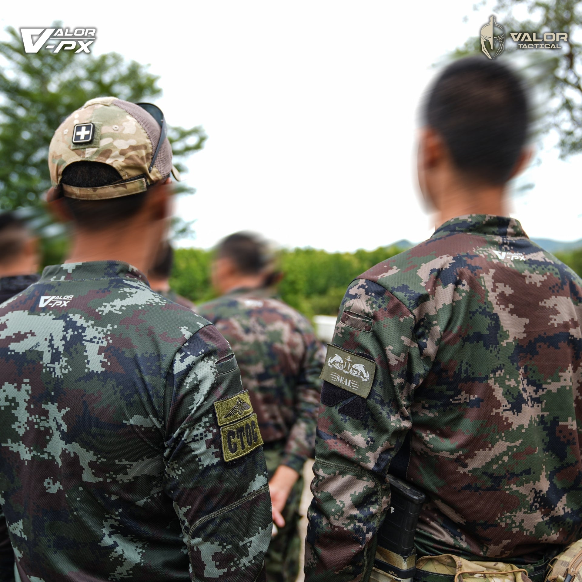 Valor PX Standard Operation Shirt, SOS (Royal Thai Navy ลายพรางกองทัพเรือ)