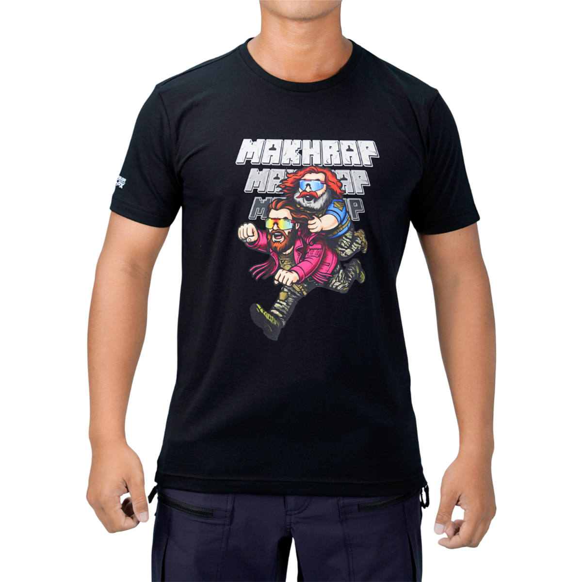เสื้อยืดสกรีนลาย VALOR PX - MAKHRAP T-Shirt เสื้อใส่เที่ยว ลายกราฟิก