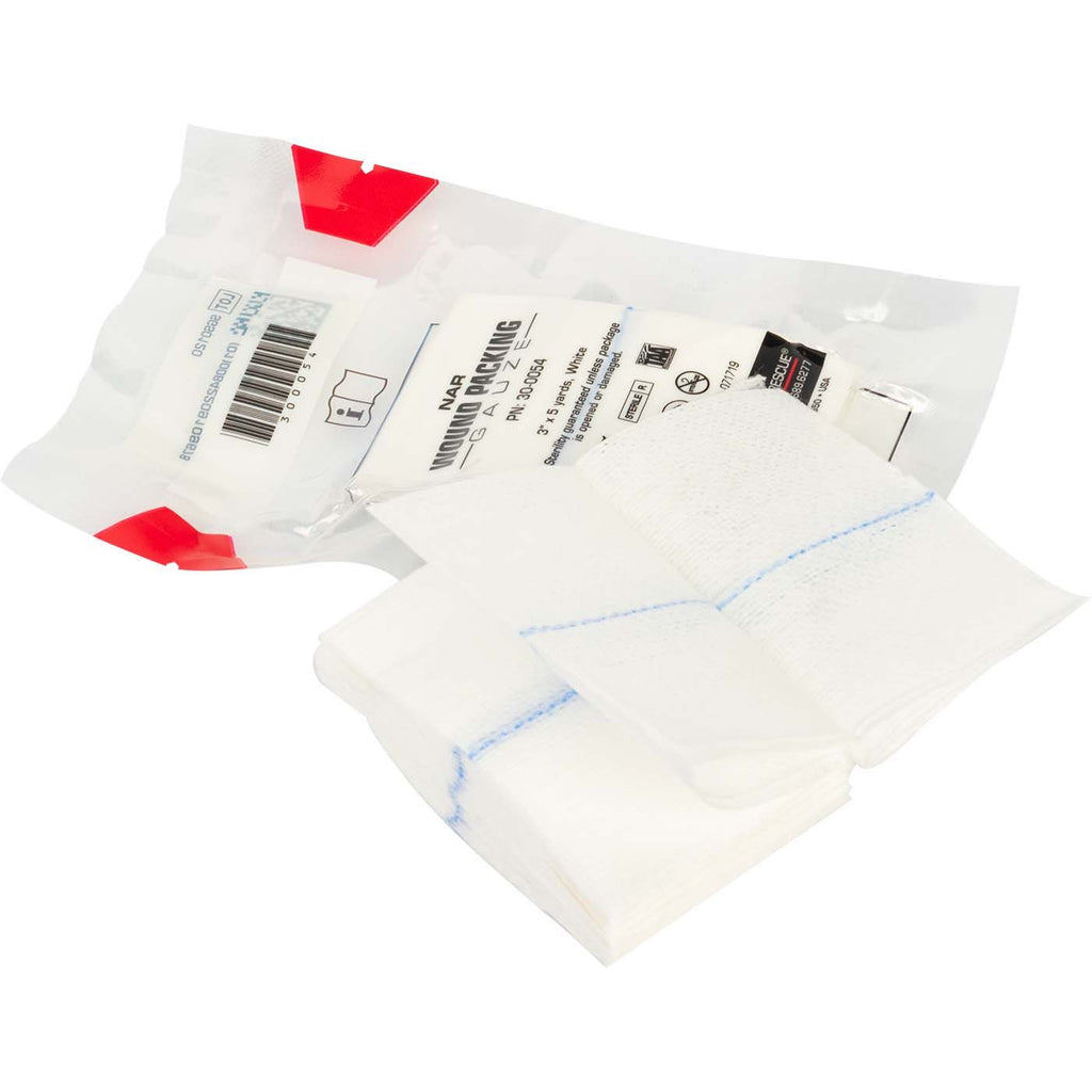Bound Packing Type North American Rescue Wound Packing Gauze