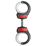 ASP Ultra Plus Chain Training Handcuffs (Steel) - Red