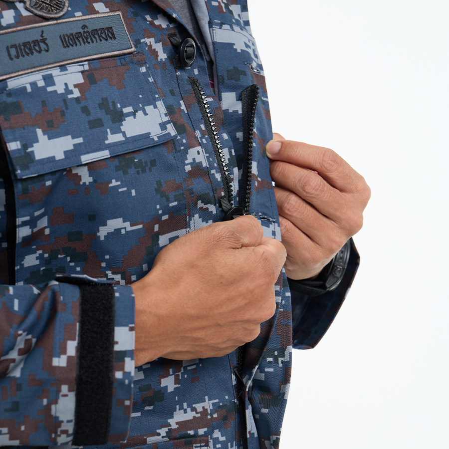 เสื้อทหาร VALOR PX - Native BDU Shirt เสื้อชุดฝึกลายพราง ทหารอากาศ RTAF