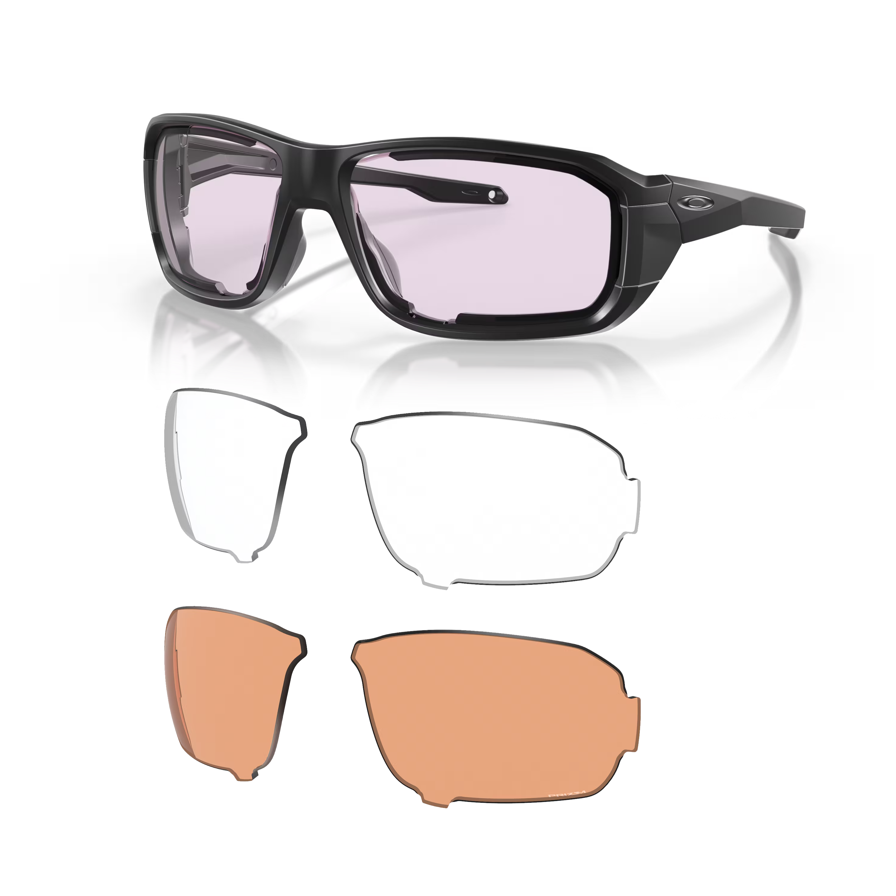 OAKLEY SI แว่นตามาตรฐานกันสะเก็ด SI Ballistic HNBL [Multi Lenses TR45 & TR22 & Clear]