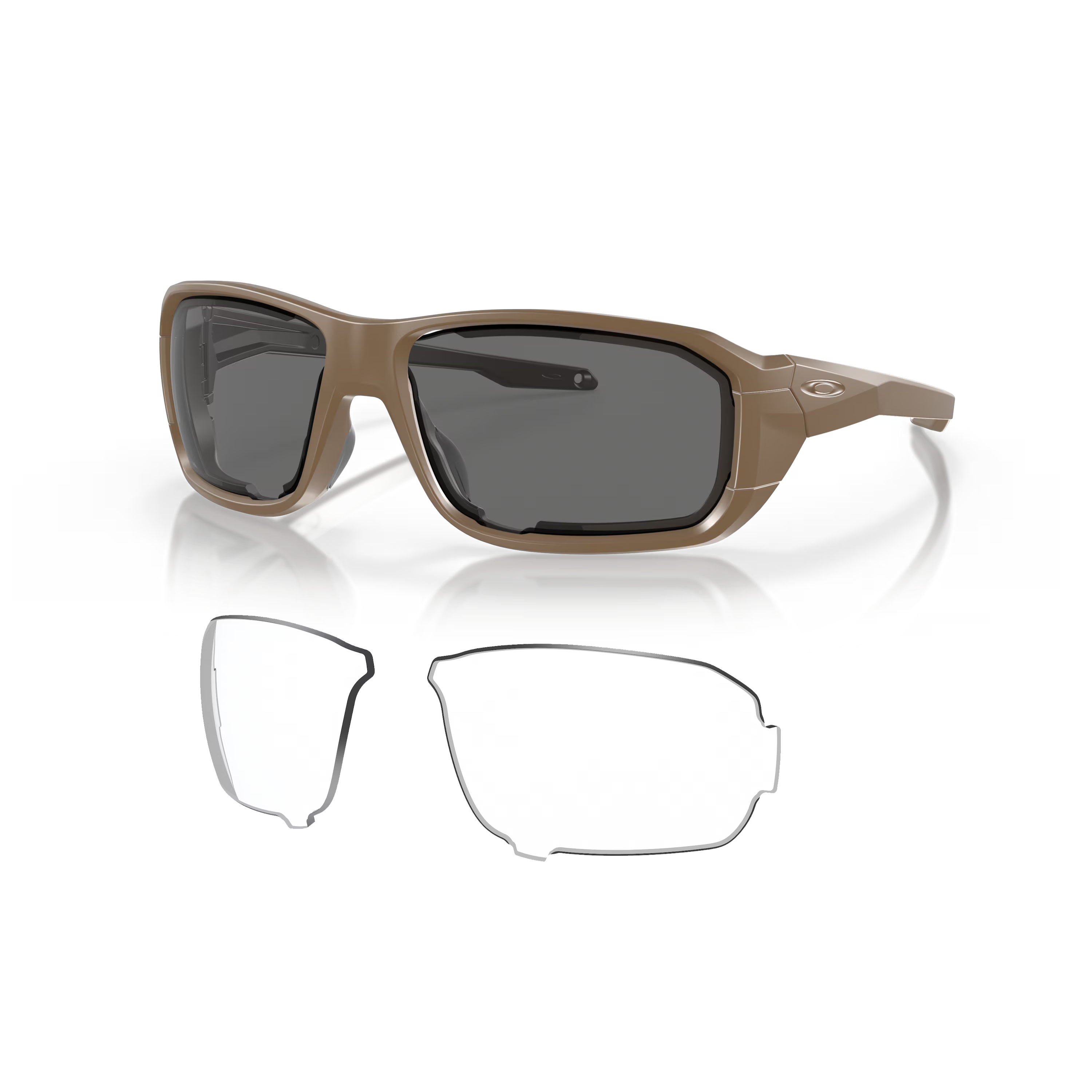 OAKLEY SI แว่นตา SI Ballistic HNBL [Multi Lenses Grey & Clear] มาตรฐานกันสะเก็ด เลนส์เปลี่ยนได้