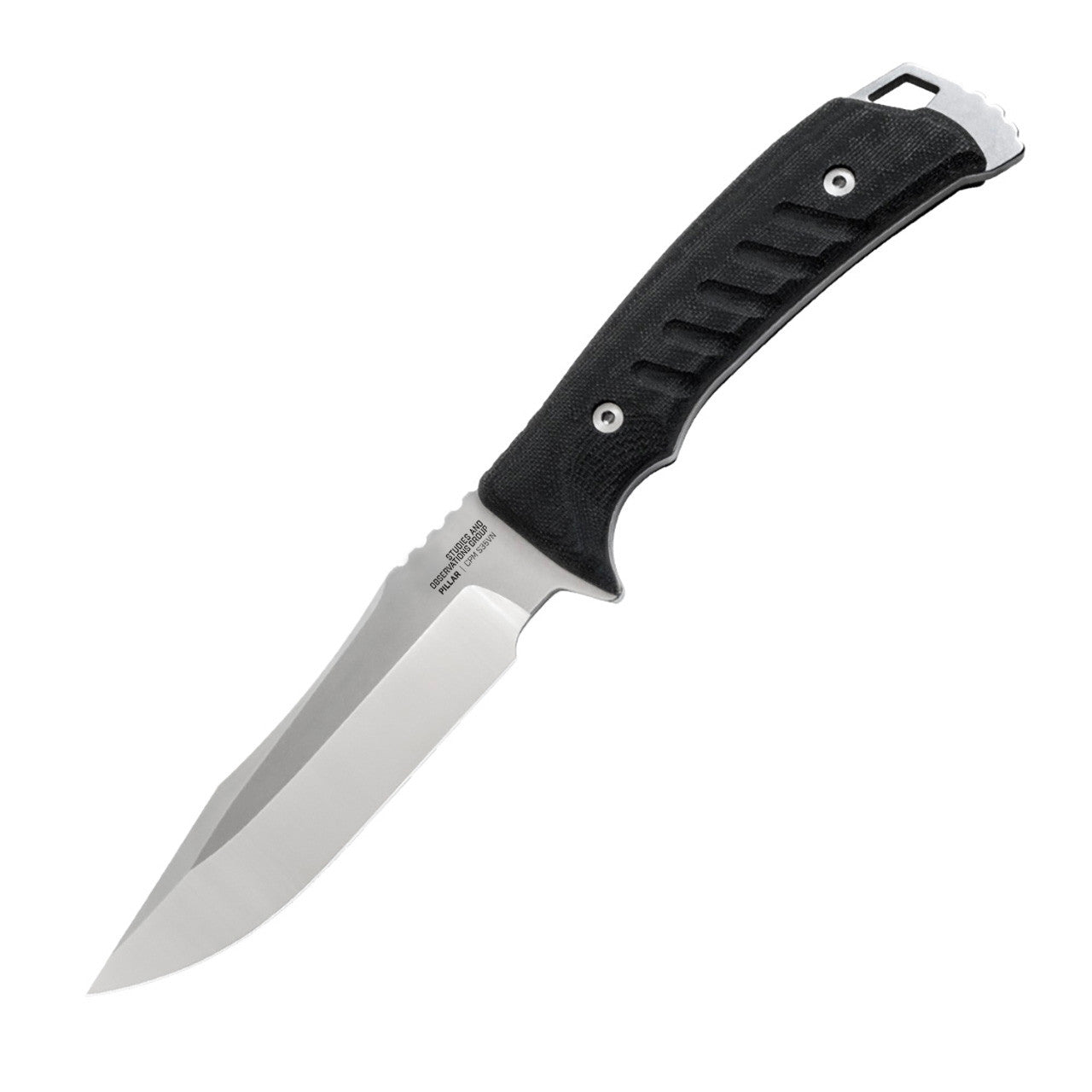 SOG PILLAR - Stonewashed, Outdoor Use Fixed Blade Knife