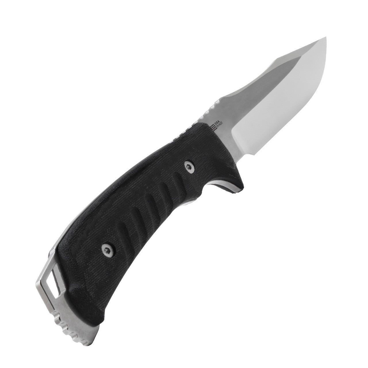 SOG PILLAR - Stonewashed, Outdoor Use Fixed Blade Knife