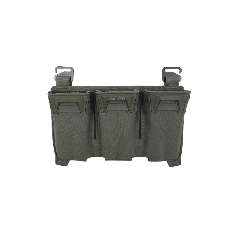AGILITE - Pincer Placard Multi-Caliber Triple Mag Pouch