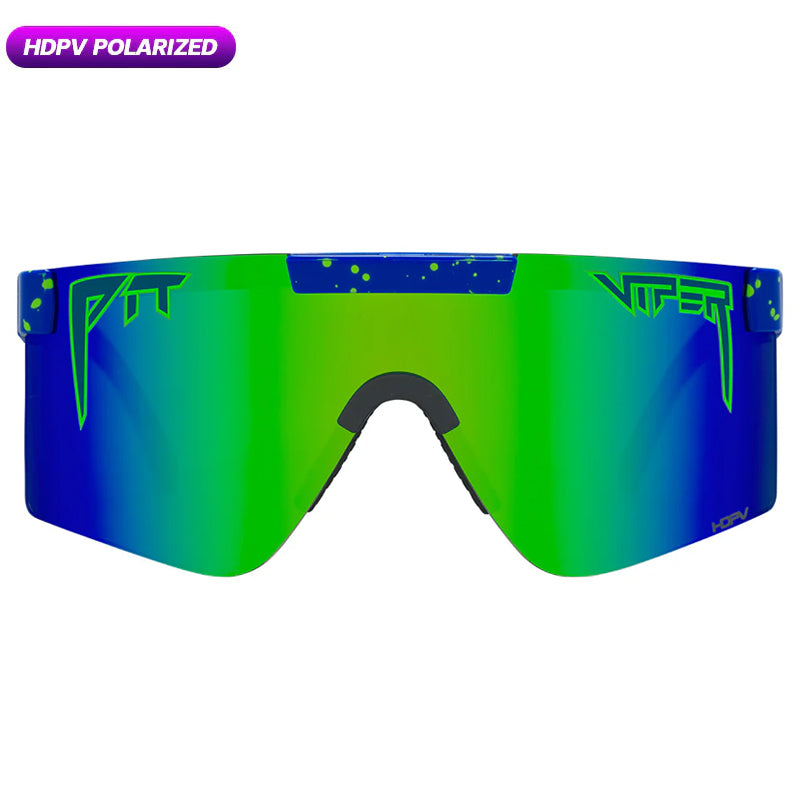 Pit Viper - The Leonardo Original, HDPV Polarized Blue-Green, Size Regular