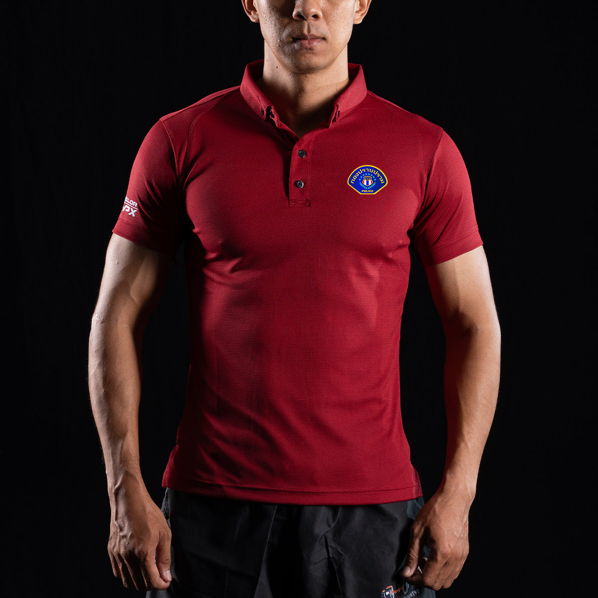 (สกรีนโลโก้ฟรี) หน่วยงานภายใน กองปราบปราม Valor PX เสื้อโปโล Polo Shirt