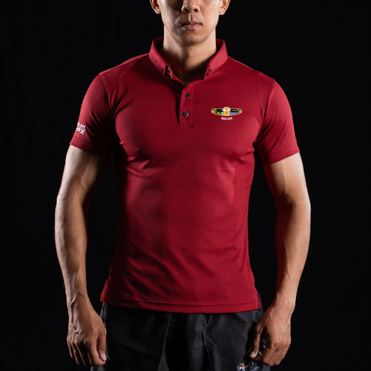 (สกรีนโลโก้ฟรี) หน่วยงานภายใน รีคอน Valor PX เสื้อโปโล Polo Shirt