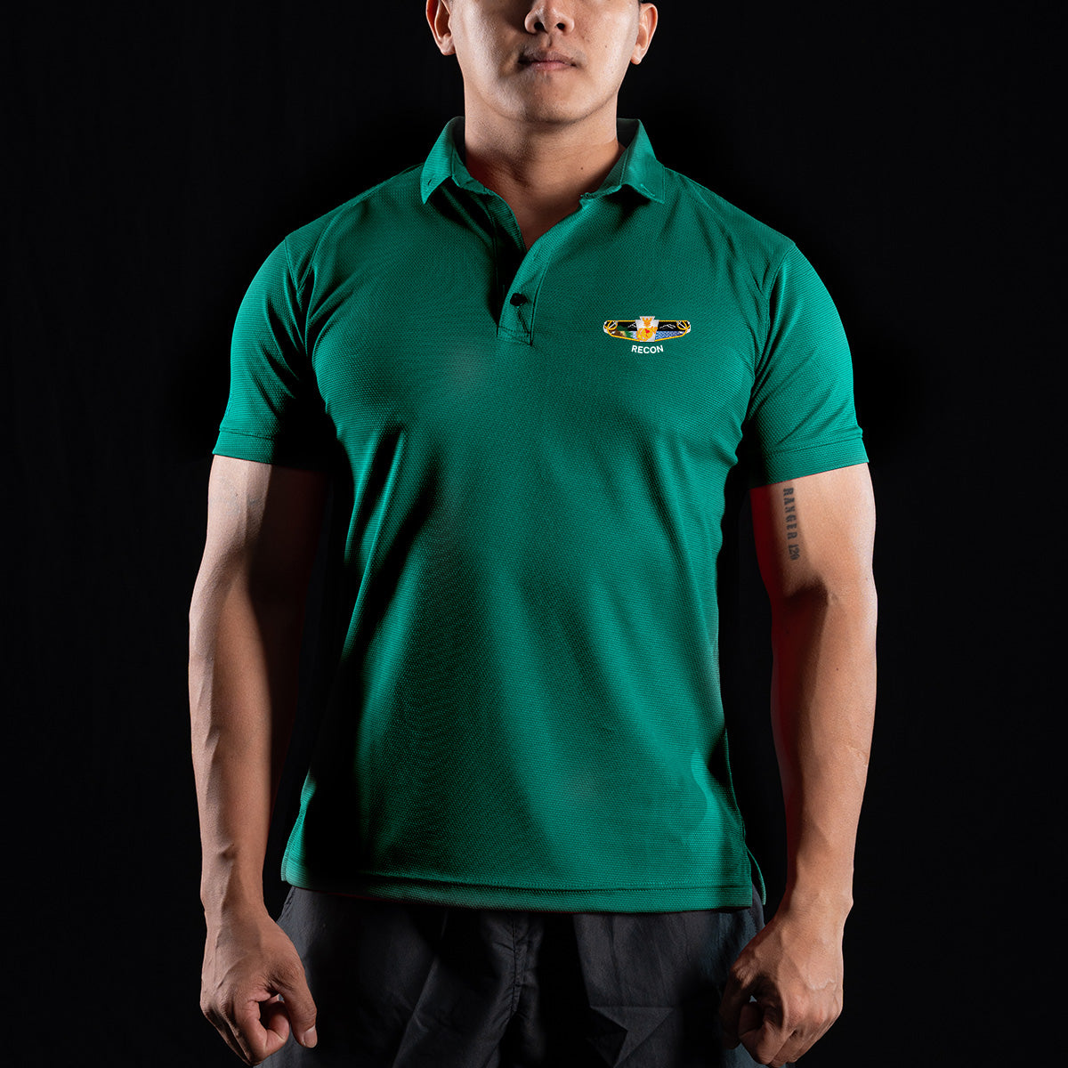 (สกรีนโลโก้ฟรี) หน่วยงานภายใน รีคอน Valor PX เสื้อโปโล Polo Shirt