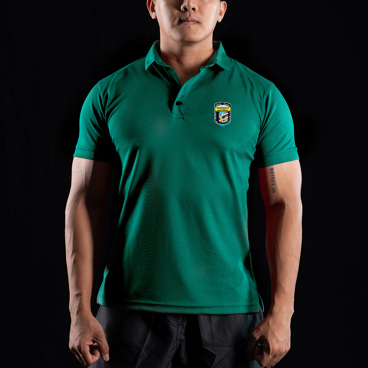 (สกรีนโลโก้ฟรี) หน่วยงานภายใน หน่วยบัญชาการสงครามพิเศษ Valor PX เสื้อโปโล Polo Shirt