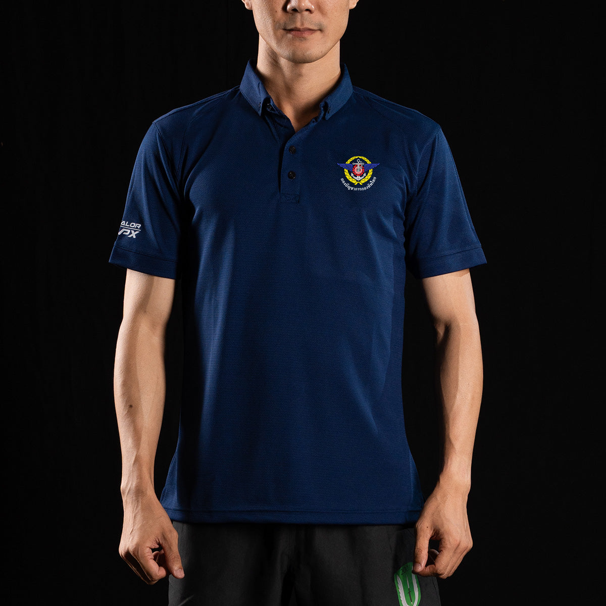 (สกรีนโลโก้ฟรี) หน่วยงานภายใน กองบัญชาการกองทัพไทย Valor PX เสื้อโปโล Polo Shirt