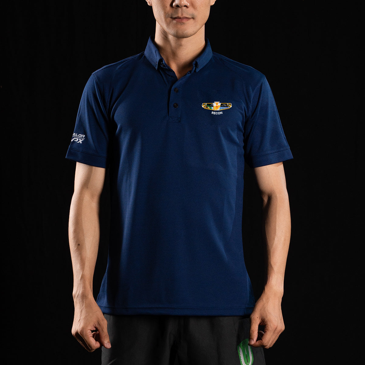 (สกรีนโลโก้ฟรี) หน่วยงานภายใน รีคอน Valor PX เสื้อโปโล Polo Shirt