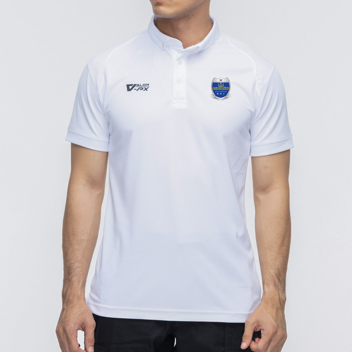 VALOR PX Free logo screen printing - Internal agency, Department of Special Investigation [Polo shirt]