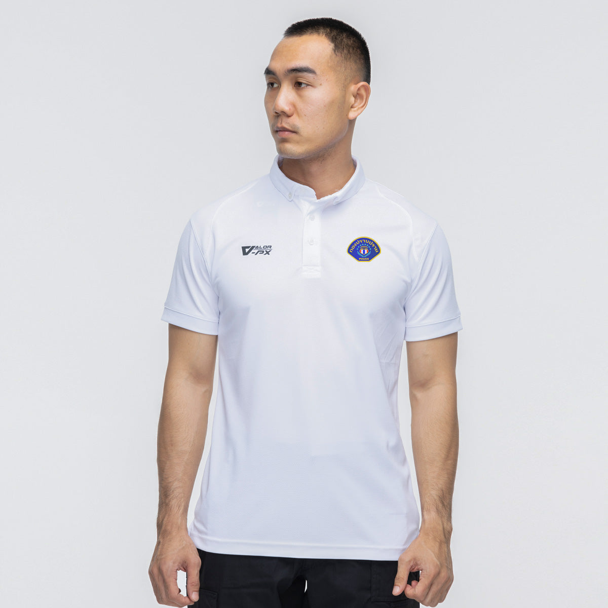 VALOR PX – เสื้อโปโล กองปราบปราม [สกรีนโลโก้หน่วยงาน ฟรี]