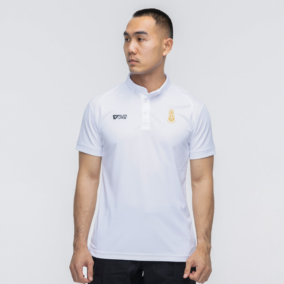 VALOR PX – เสื้อโปโล กองทัพบก [สกรีนโลโก้หน่วยงาน ฟรี]