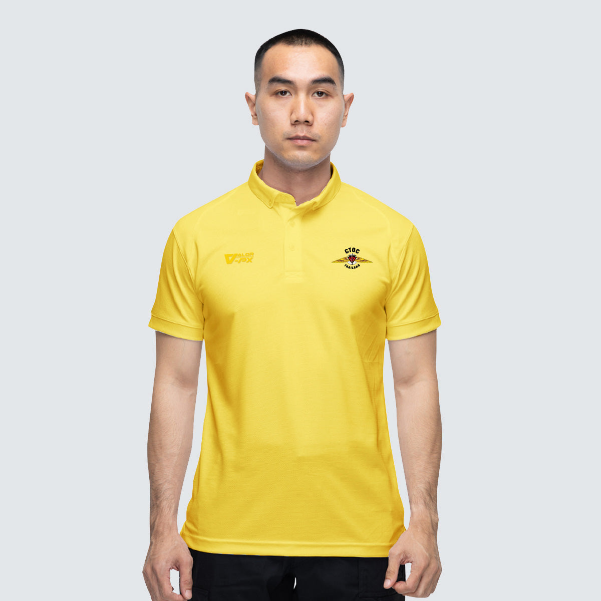 เสื้อโปโล VALOR PX – เสื้อโปโล ศูนย์ปฏิบัติการต่อต้านการก่อการร้ายสากล (CTOC) [สกรีนโลโก้หน่วยงาน ฟรี] เสื้อหน่วยงานราชการ