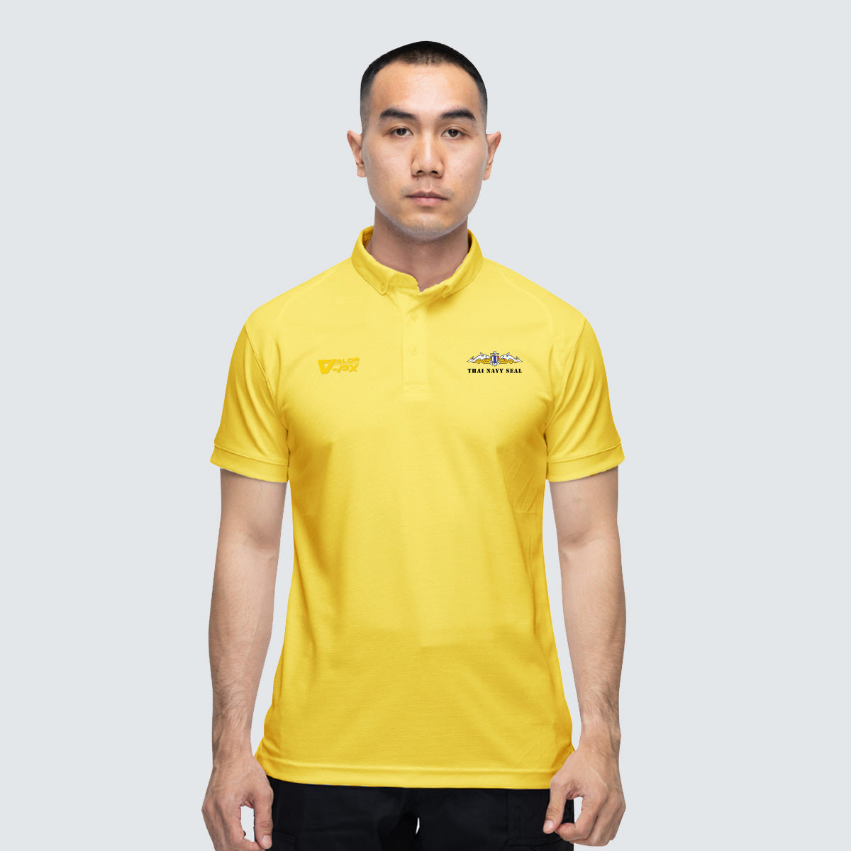 VALOR PX – เสื้อโปโล หน่วยบัญชาการสงครามพิเศษทางเรือ (SEAL) [สกรีนโลโก้หน่วยงาน ฟรี  I  Logo ภาษาอังกฤษ]