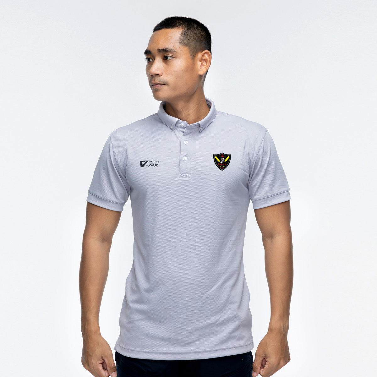 เสื้อโปโล VALOR PX – เสื้อโปโล กองพันลาดตระเวน กองพลนาวิกโยธิน [สกรีนโลโก้หน่วยงาน ฟรี] เสื้อหน่วยงานราชการ