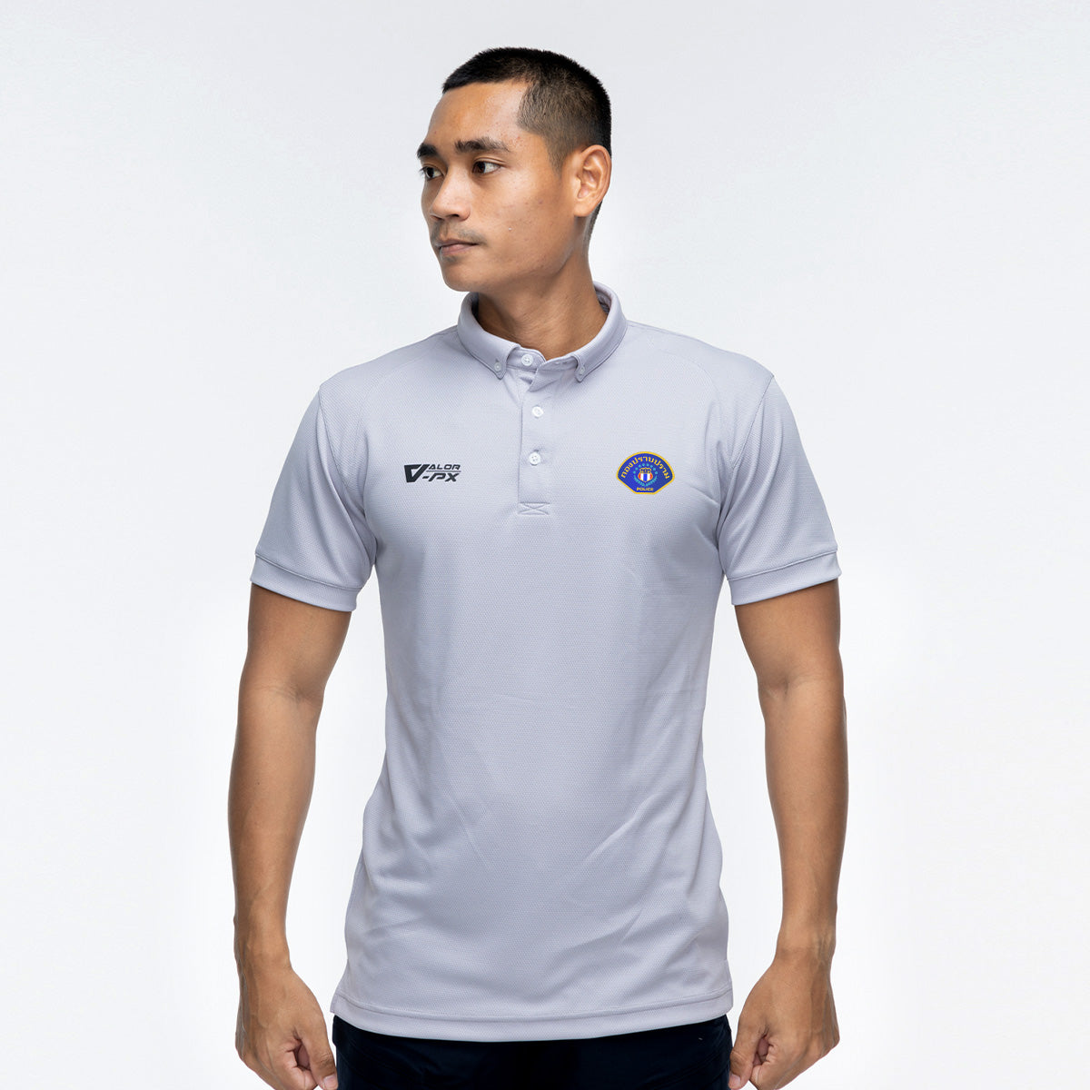 VALOR PX – เสื้อโปโล กองปราบปราม [สกรีนโลโก้หน่วยงาน ฟรี]