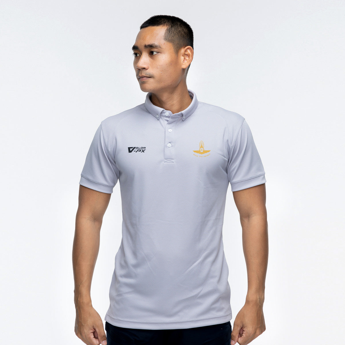 VALOR PX Free logo screen printing - Internal unit, Air Force [Polo shirt]