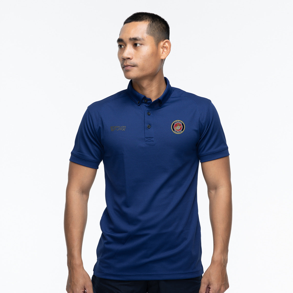 VALOR PX – เสื้อโปโล หน่วยบัญชาการนาวิกโยธิน (นย.) [สกรีนโลโก้หน่วยงาน ฟรี]