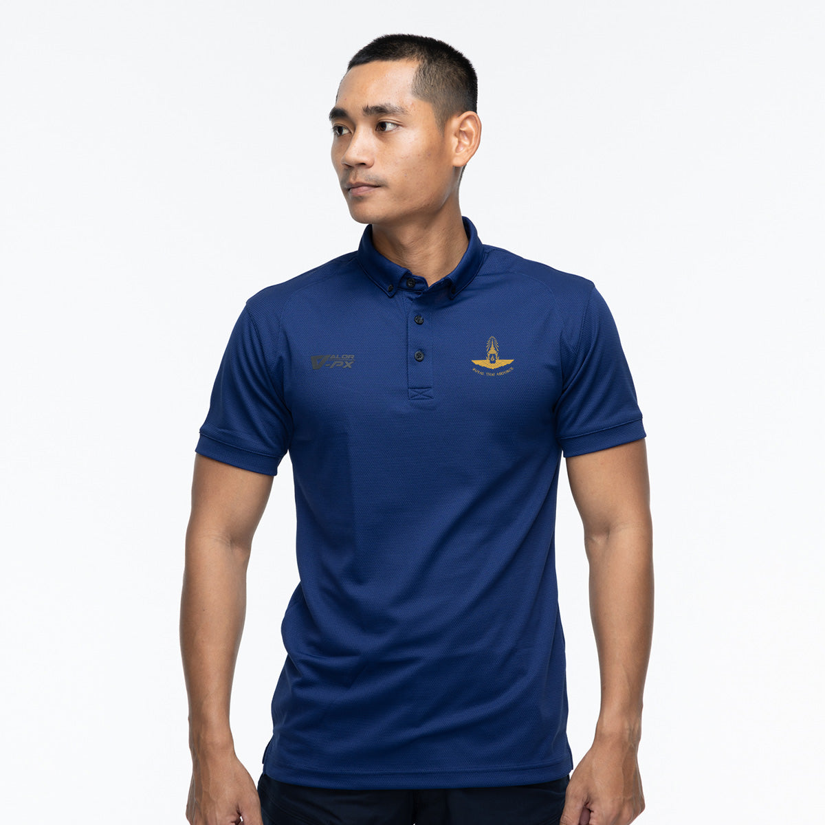 VALOR PX Free logo screen printing - Internal unit, Air Force [Polo shirt]