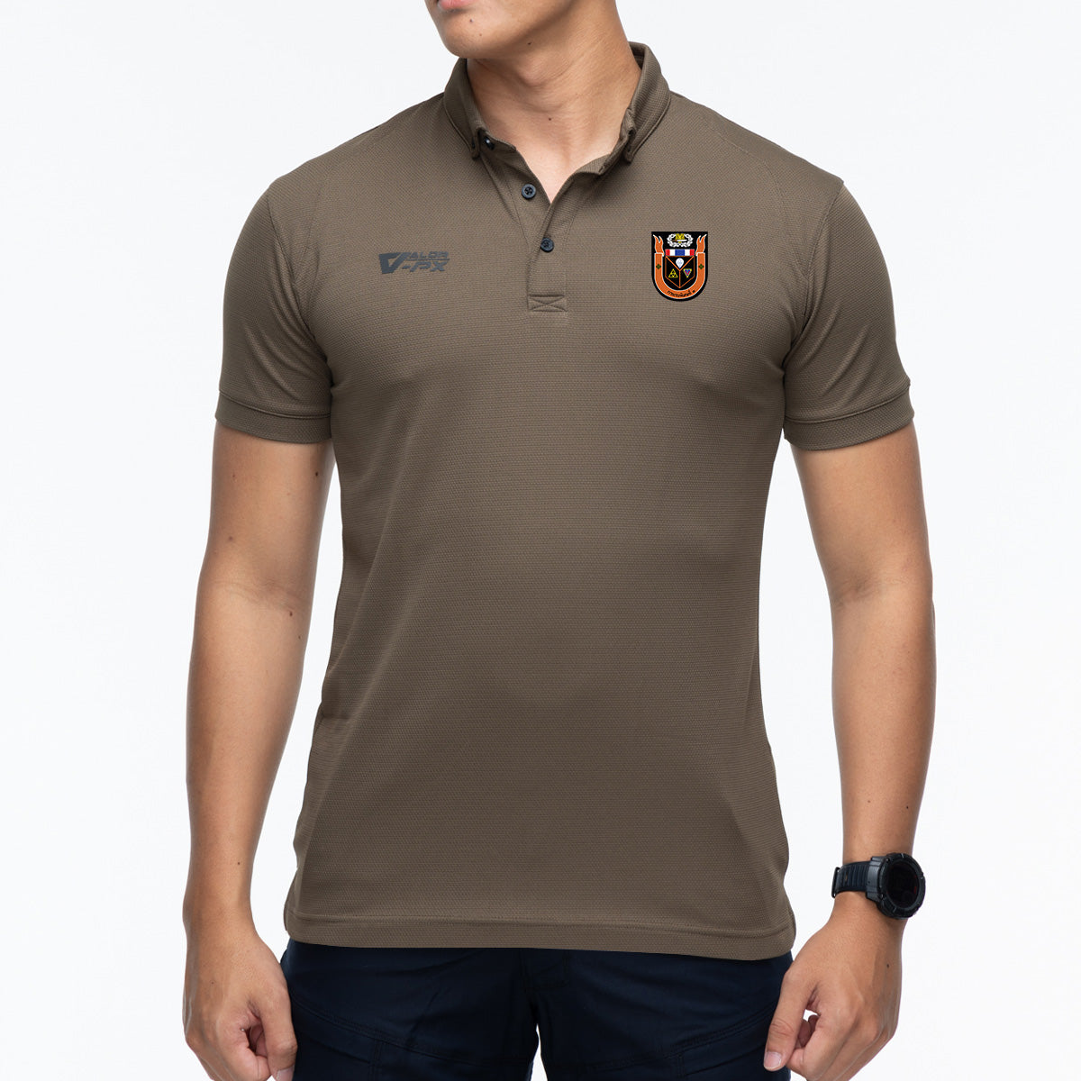 (สกรีนโลโก้ฟรี) หน่วยงานภายใน กรม รพศ 3 Valor PX เสื้อโปโล Polo Shirt