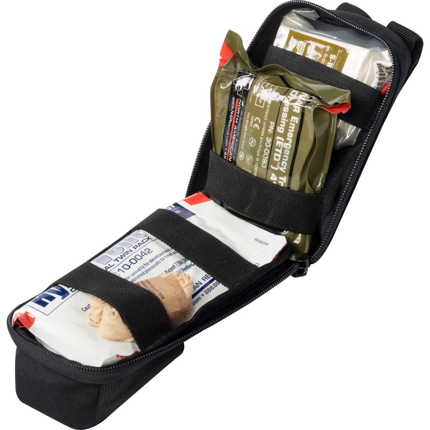North American Rescue ROO M-FAK Kit, Basic [Black]