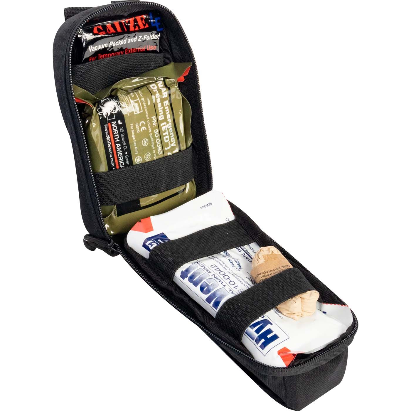 North American Rescue ROO M-FAK Kit With Combat Gauze LE [Black]