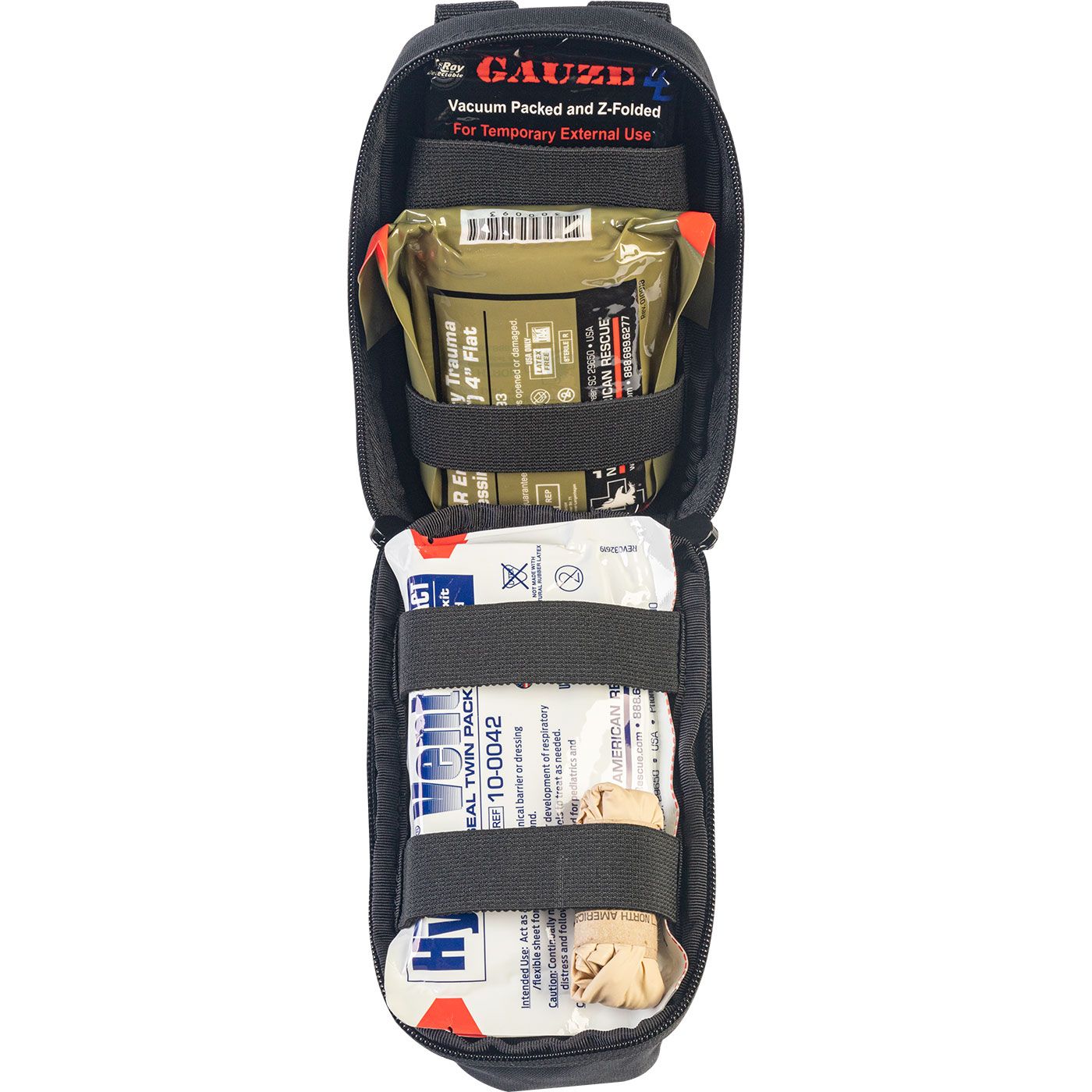 North American Rescue ROO M-FAK Kit With Combat Gauze LE [Black]