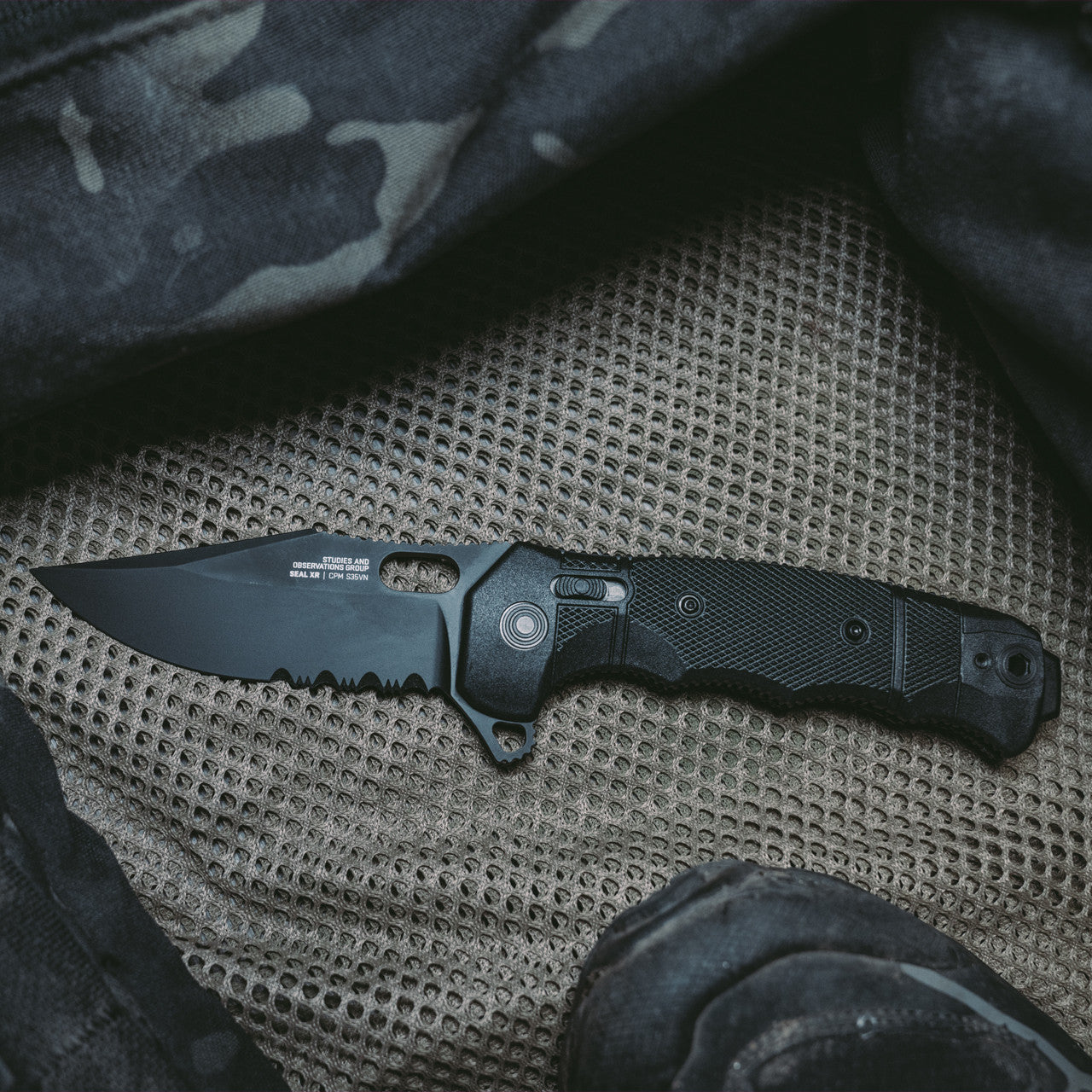 SOG SEAL XR Serrated - USA Made