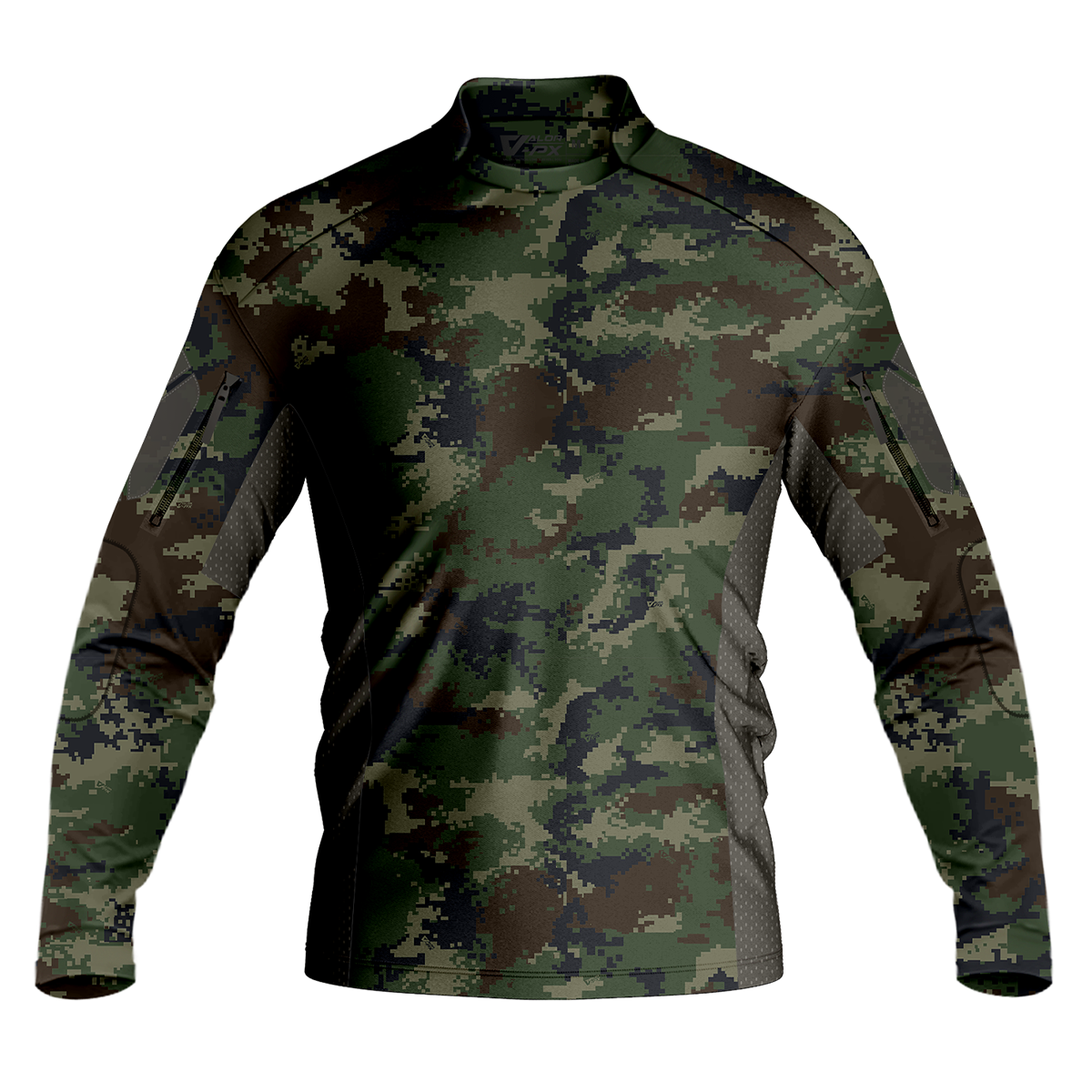 Valor PX STANDARD OPERATION SHIRT SOS (ลายพรางดิจิตอล ทหารเรือ RTN) เสื้อแขนยาว Tactical เสื้อทหาร ระบายอากาศ มีช่องใส่ปากกา