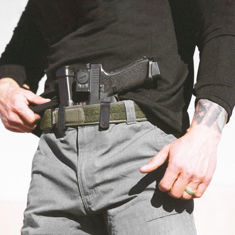 AGILITE - Magnetix EDC Belt Color Ranger Green (Medium)