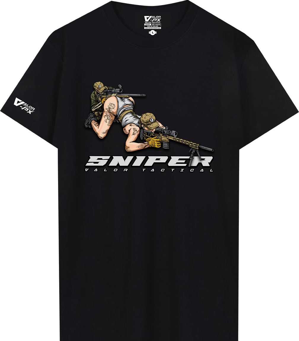 [ซื้อ 1 แถม 1] Valor PX Sniper T-Shirt