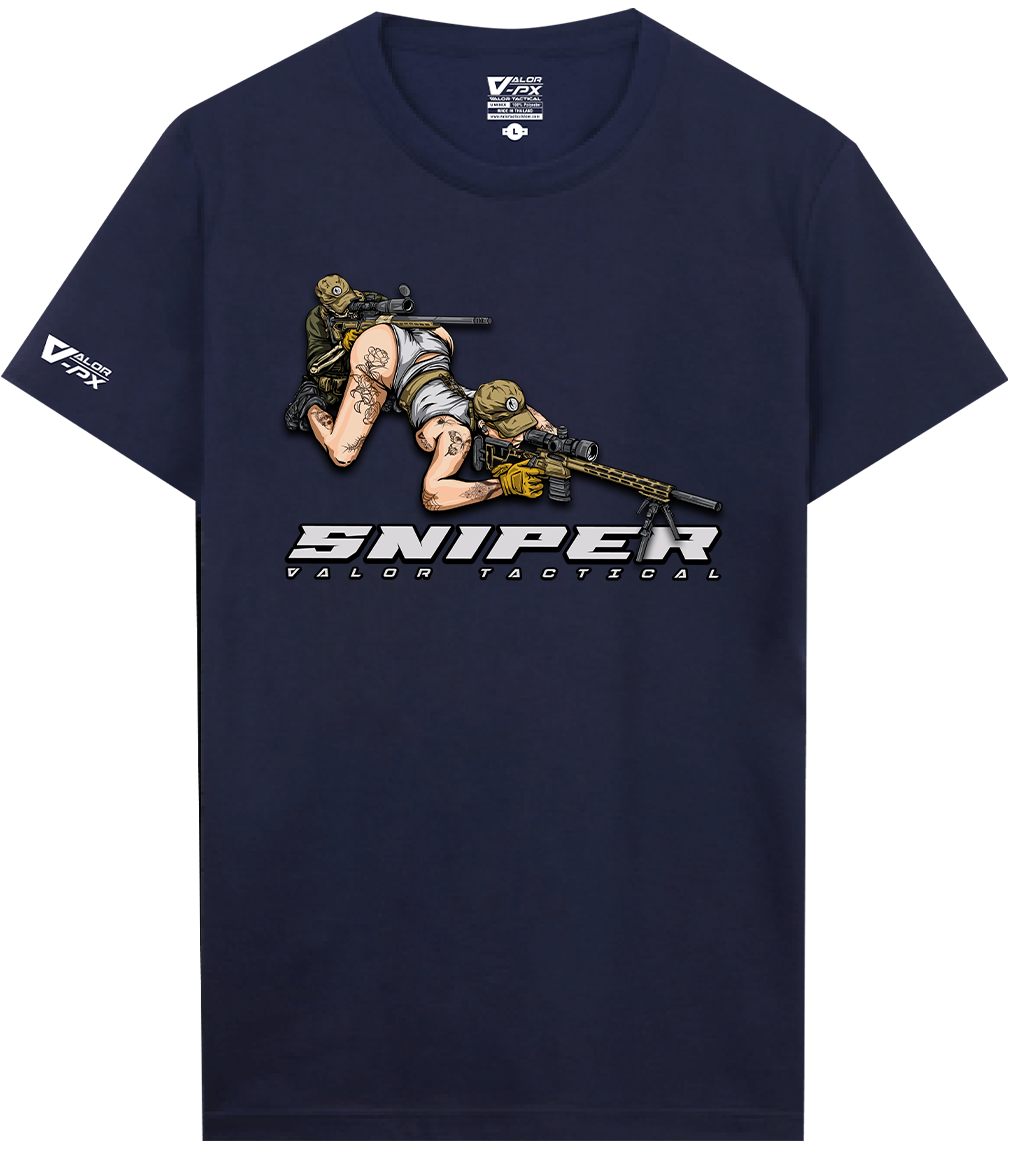 [ซื้อ 1 แถม 1] Valor PX Sniper T-Shirt