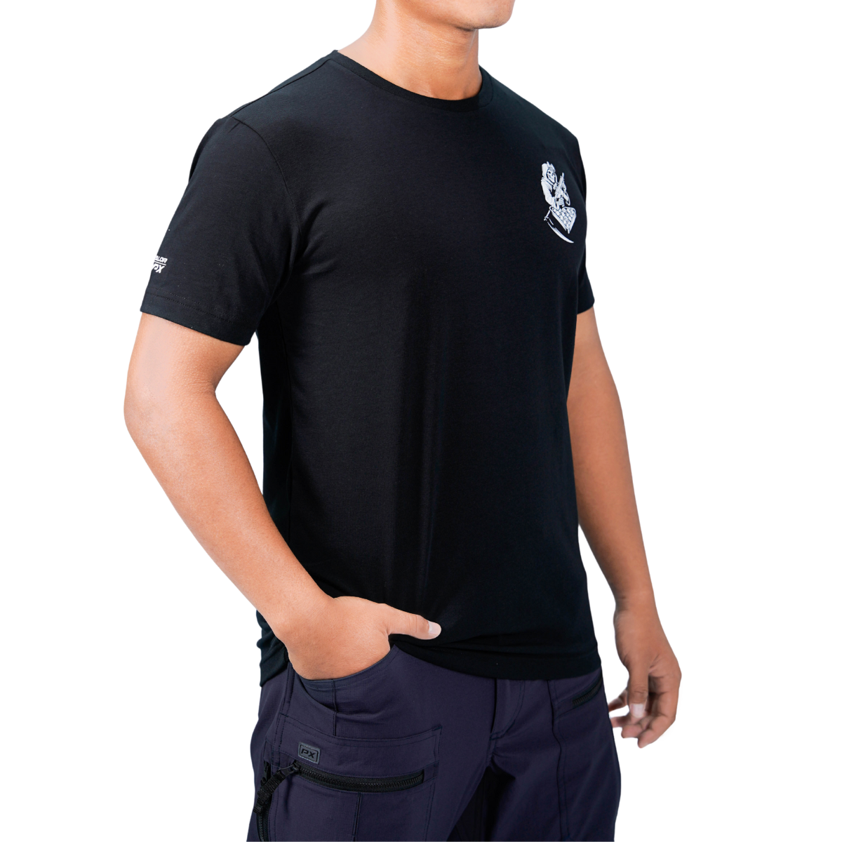 เสื้อยืดสกรีนลาย VALOR PX - Snooker Execution T-Shirt เสื้อใส่เที่ยว ลายกราฟิก
