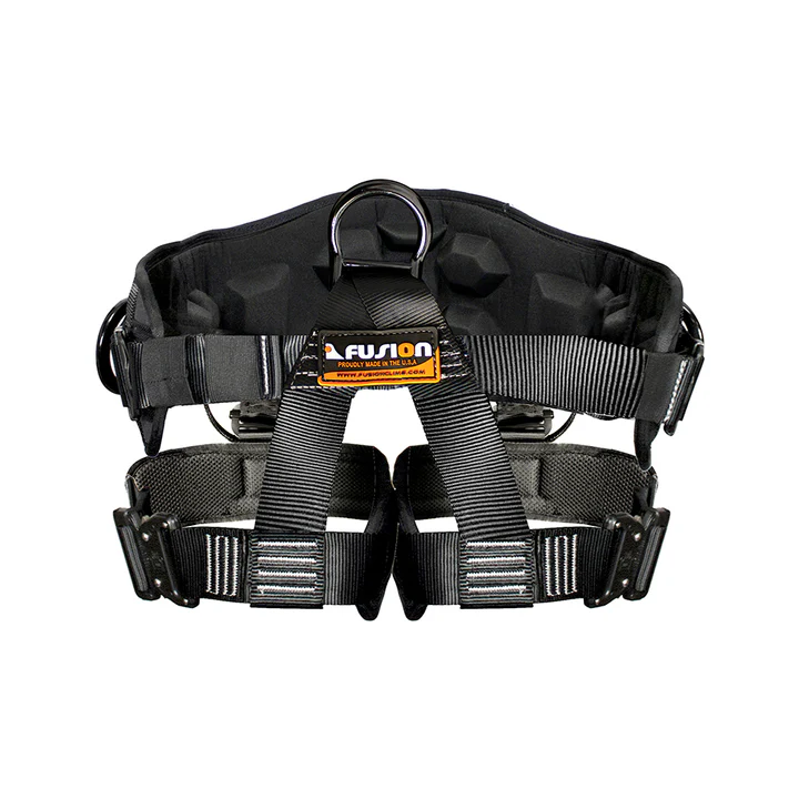 Fusion Spartacus Multi-Purpose Half Body Harness [ Black , S/M Size]