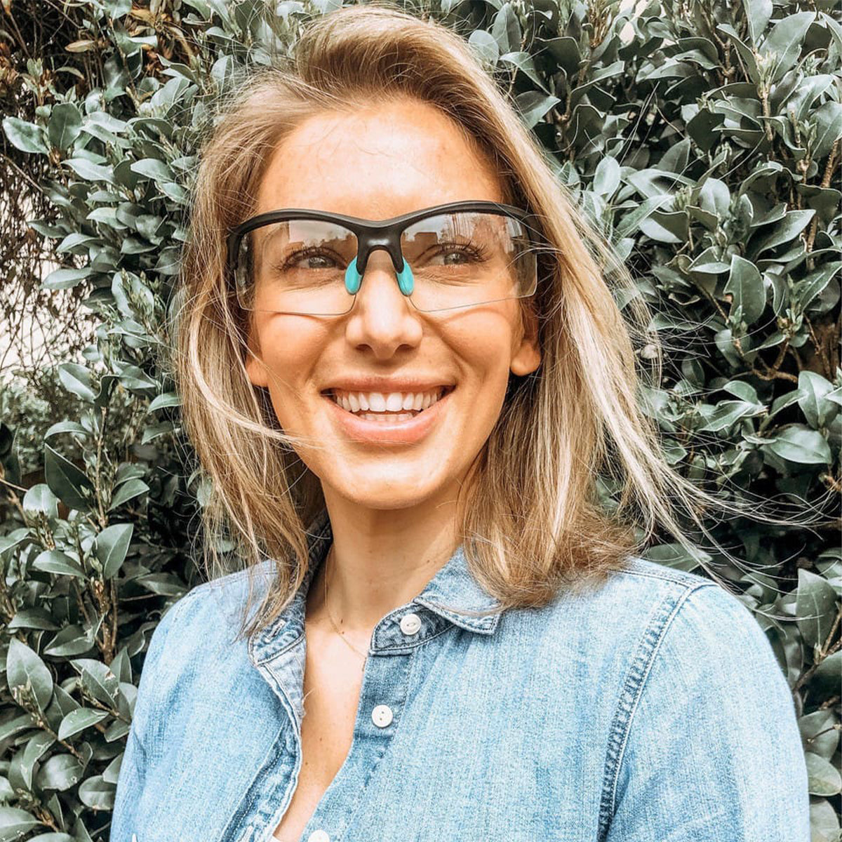 Walker's - Teal Shooting Glasses