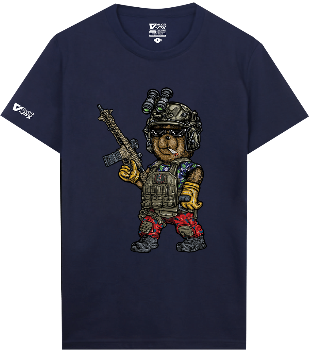 [ซื้อ 1 แถม 1] Valor PX Teddy Tactical T-Shirt