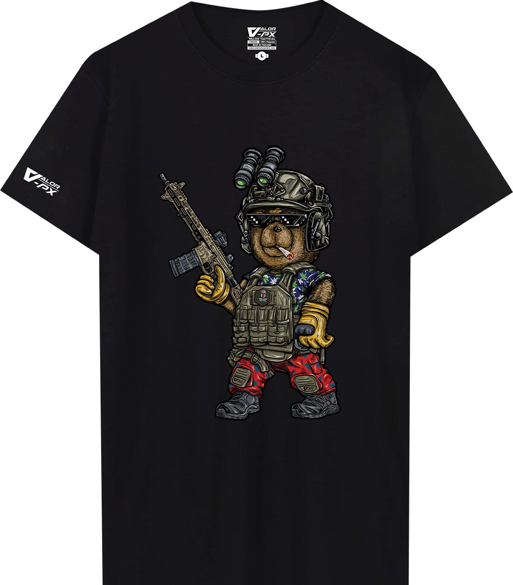 [ซื้อ 1 แถม 1] Valor PX Teddy Tactical T-Shirt