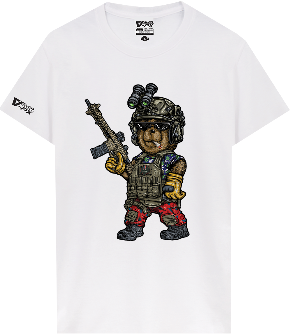 [ซื้อ 1 แถม 1] Valor PX Teddy Tactical T-Shirt