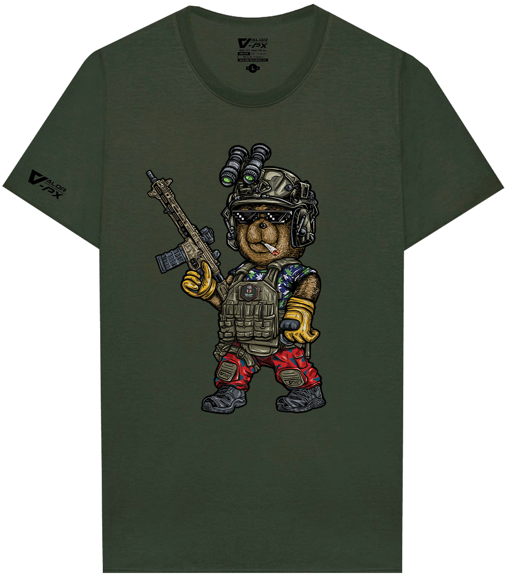 [ซื้อ 1 แถม 1] Valor PX Teddy Tactical T-Shirt