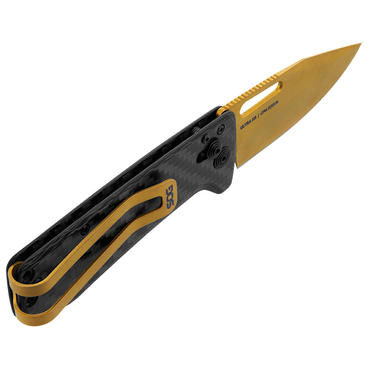 SOG Ultra XR - Carbon Fiber & Gold