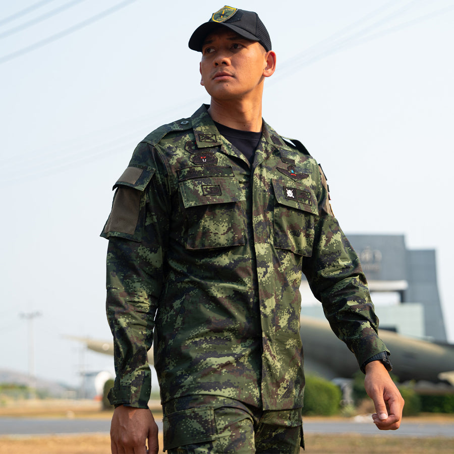 เสื้อทหาร VALOR PX มีนายแบบใช้งานจริง