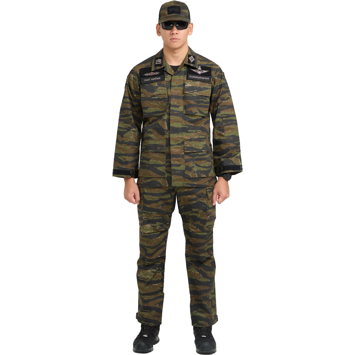 VALOR PX - Uniform Native BDU Serie [Tiger Stripe] ตำรวจพลร่ม